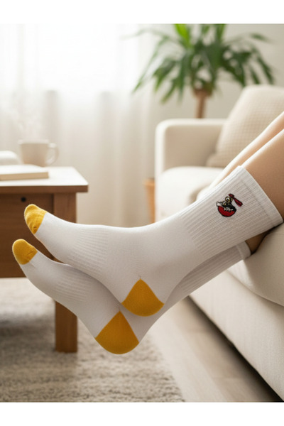 AKSU ÇORAP جوارب تنس رياضية مطرزة من توبوكي