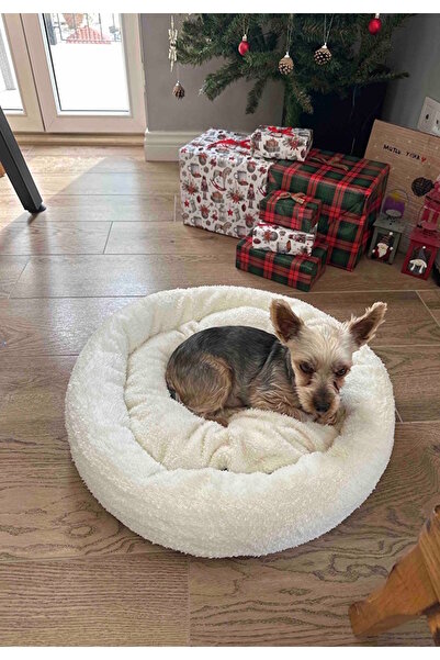 Large Yumuşak Peluş Kedi Yatağı - Köpek Yatağı Minder