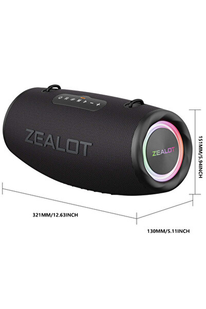 zealot مكبر صوت بلوتوث محمول S 87