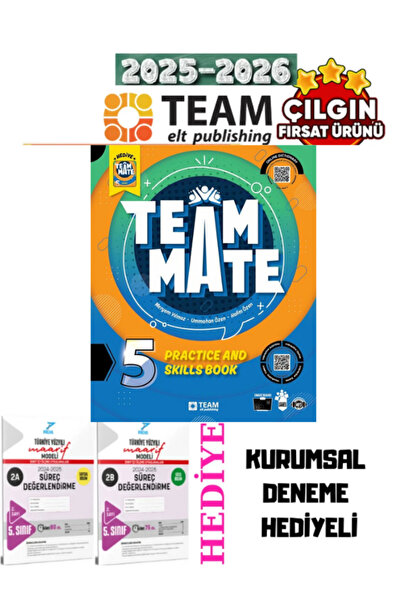 Team Elt Publishing Ahead with English 5 Practice Book(+Quizzes) + Polo Kalem...