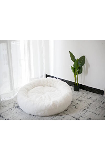 optimal&prime Large Yumuşak Peluş Kedi Yatağı - Köpek Yatağı Minder
