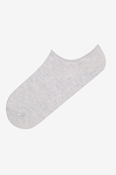 Penti Ribbed Grey-Mint Sneaker Socks