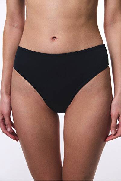 Penti Siyah Cover Yüksek Bel Bikini Altı