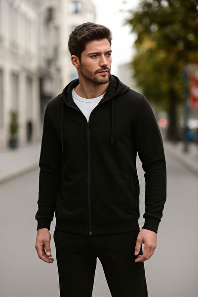 Last fashion Ανδρικό σετ αθλητικών κοστουμιών από βαμβακερό άνετο κοστούμι νέας σεζόν