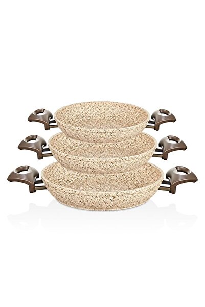 FALEZ CREAMY 20-22-24 CM GRANİT SAHAN SET