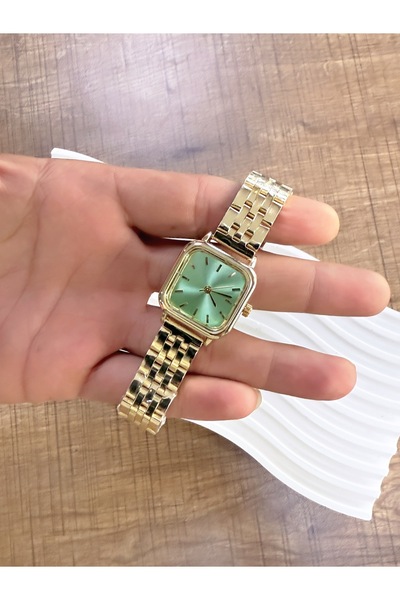 LOOQ Retro Cord Square Dial Women's Vintage Watch