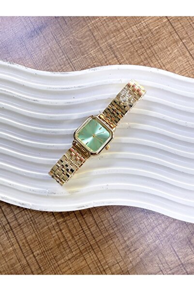 LOOQ Retro Cord Square Dial Women's Vintage Watch