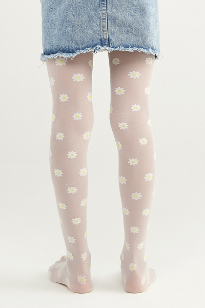 Penti White Pretty Moon Desy - Чорапогащник