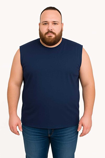 sngl Men's Large Size Oversize Zero Sleeve T-Shirt 3XL 4XL 5XL 6XL 7XL 8XL 9XL