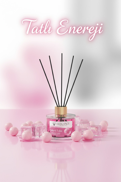 Elegance vip Perfume Sakız Bambu Cubuklu Ortam Ve Oda Kokusu 130 ml