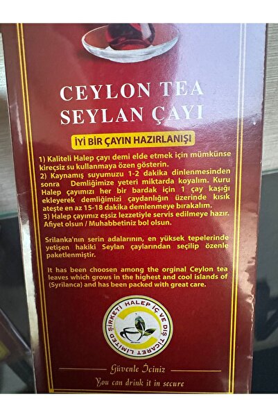 HALEP Çay İri Taneli [Yeni] 800gr