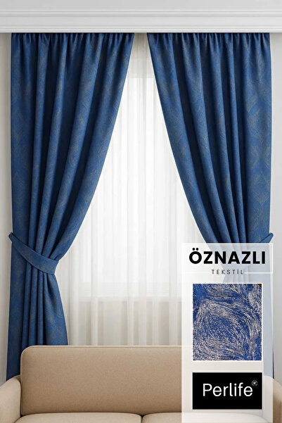 Taç Рельєфна підлога Важка люксовий фон завіса (без підкладки, з прямим швом, підходить для карниза)