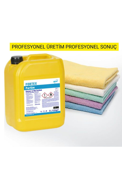 Fortex Çamaşır ve Oda Parfümü 5lt - Yoğun ve Kalıcı Koku, Ekonomik Kullanım