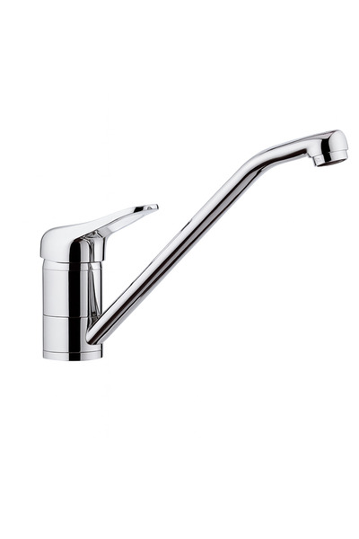 remer Baterie bucătărie Rubinetterie Kitchen K40, monocomandă, finisaj cromat, pipă înaltă la 45 de grade