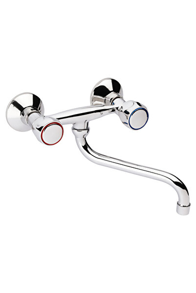 remer Baterie bucătărie Rubinetterie Traditional 41Y, 2 robinete apă caldă/re...