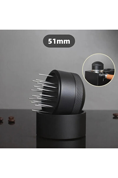 choice2 أداة تقليب وتوزيع إسبريسو WDT مقاس 51 مم، متوافقة مع حاملات فلتر القه...