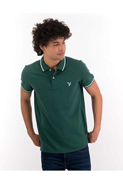 AMERICAN EAGLE تي شيرت بولو بقصة ضيقة AE - U-1165-9150-300 Pique