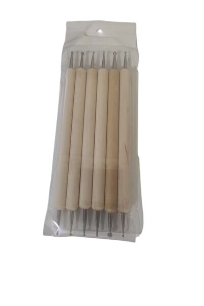 Choice 6 قطع 5/6 قطع DIY خشبية مسمار الطين أدوات النحت الفخار السيراميك الفن ...