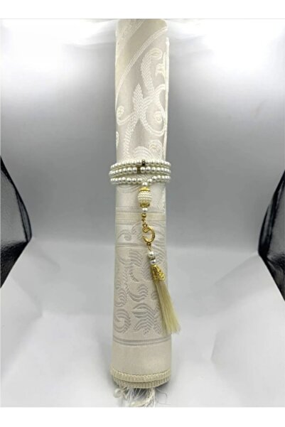 GIFT سجاد سوري مع سبحه لؤلؤ منسقة عدد 1