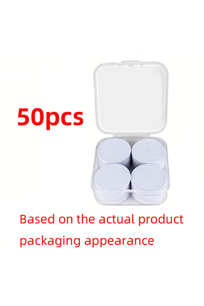 Choice 50pasteBoxCoin215 20pcs 50pcs 13.56MHz Ntag215 NFC Coins Adhesive Cards Badge Backing 504 Bytes ISO/