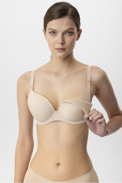 Pierre Cardin حمالة صدر للرضاعة مصنوعة من القطن 6117 للسيدات