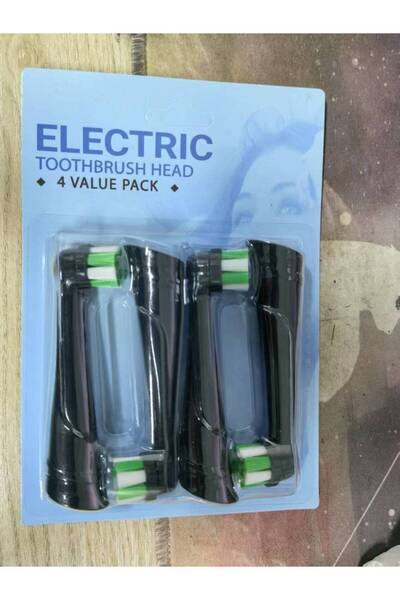 Choice black New IO replacement brush head compatible with Oral B iO series, 4PC independent packaging, dee