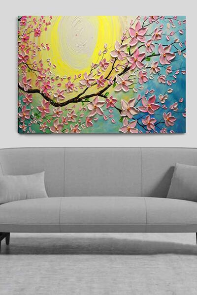 ColorVision Pembe Çiçekli Ağaç 30x40 Cm