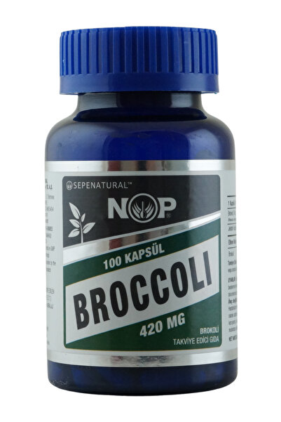 Sepe Natural NOP Brokoli Broccoli Full Potency 100 Kapsül X 420 mg