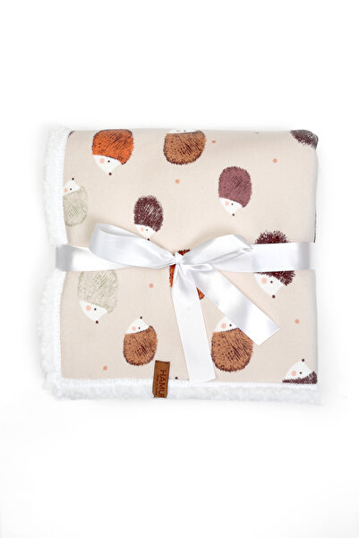 HAMUR Fluffy Baby Blanket 80X100 cm Urcin Swaddle Stroller Double-Sided Sheep Hair Blanket 100X80