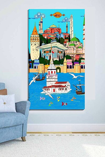 ColorVision Istanbul Kanvas Tablo 30x50 Cm