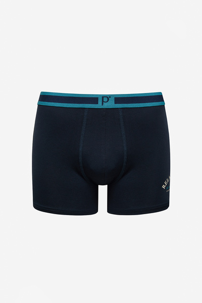 Penti Erkek Pamuklu Slogan 3lü Çok Renkli Boxer
