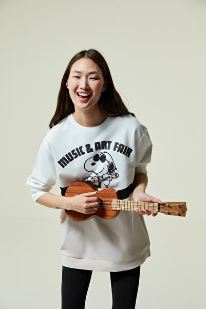 Penti Πολύχρωμο μπλουζάκι Snoopy Music&Art Πιτζάμα