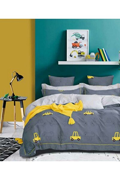 Generic 4pcs 100% cotton Duvet cover set : 1pc Duvet cover,2 pcs pillowcases,1pcs bed sheet without fillings