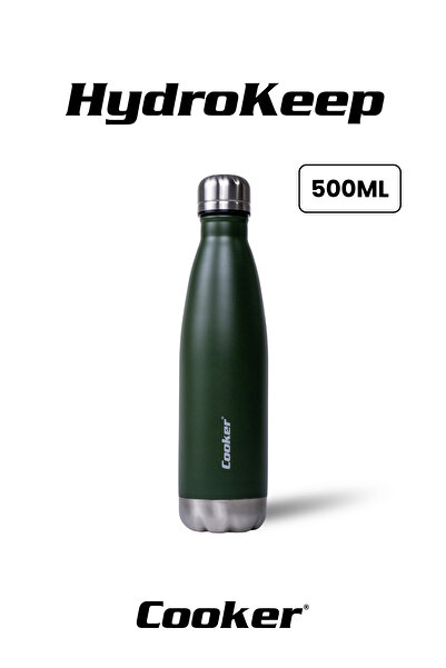 Cooker 500 Ml Paslanmaz Çelik Çift Kat Termos ( Çay Kahve Piknik Kamp Outdoor Ofis Otel Kafe Okul )