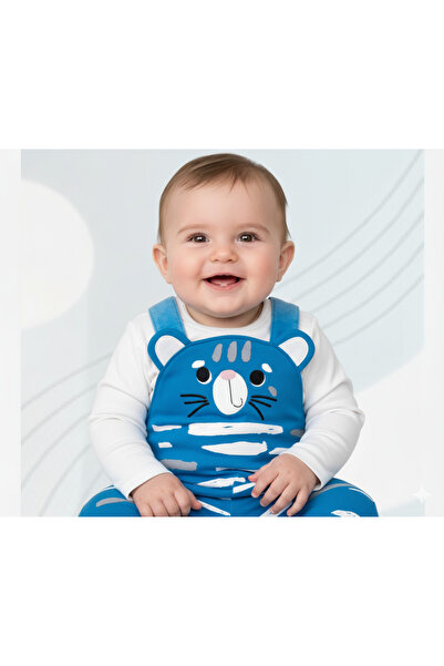 Wogi Bebek/Çocuk Desenli Salopet