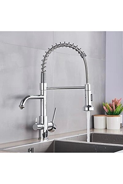 İyem ARITMALI SPİRALLİ MUTFAK MUSLUK BATARYASI