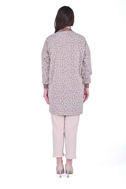 Invee Туника с гепард CAMEL