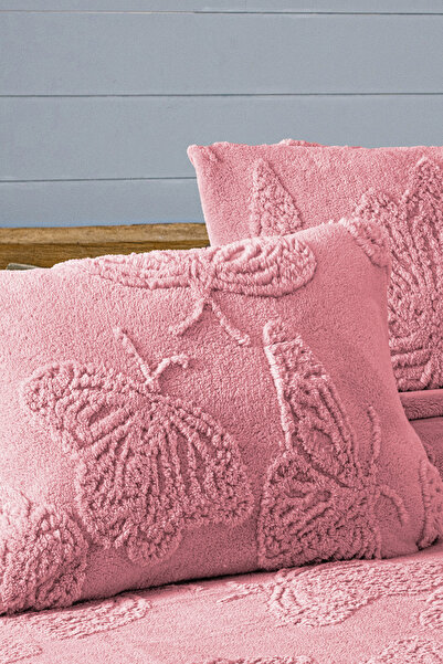 My Catherine Butterfly Patterned Double Soft Wellsoft Blanket / Bedspread 230X250Cm | Without Pillow