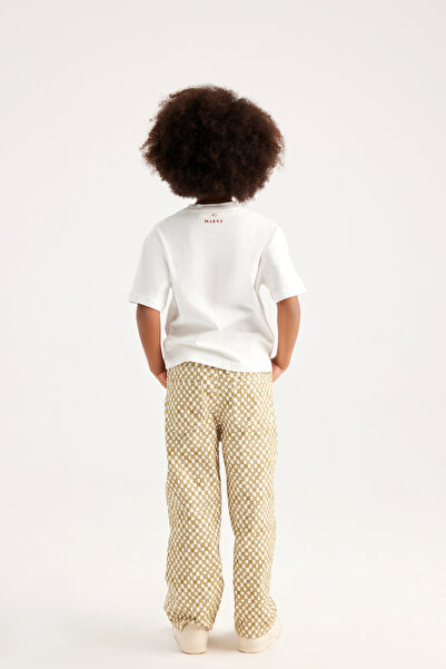 Marvy Dama Desenli Pantolon