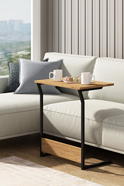 Avmpark Anka Sepet Siyah Zigon Sehpa