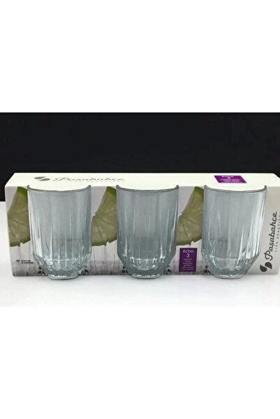 Nextpage Paşabahçe Echo Su Bardak Set 3 Lü 520272
