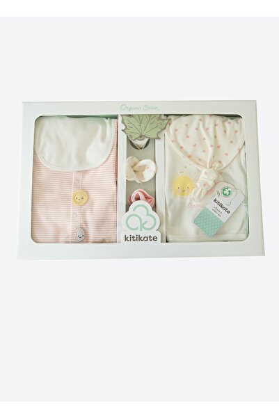 kitikate Organik New Dreams 10'lu Zıbın Set Pembe