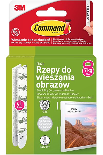 3M Sistem tip arici sustinere tablouri 4 seturi mare Command