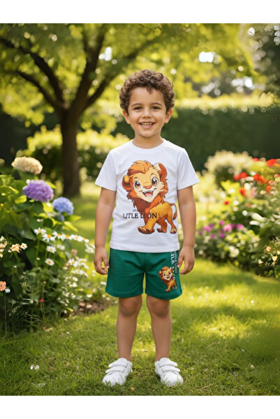 MİLANO KİDS Summer Children's Top and Bottom Set - Cotton