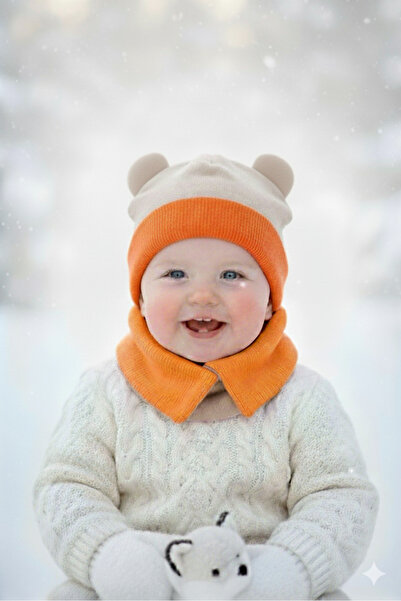 Babygiz Set de guler pentru bebeluși cu două straturi, cu design special, pen...