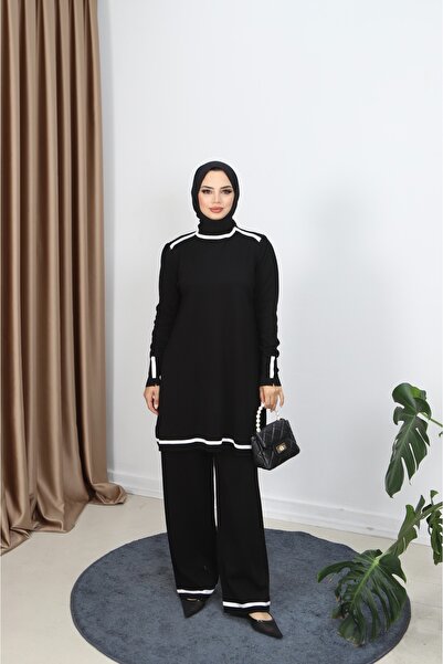 NİSUM MODA بدلة بنطلون ميرسيريزد بلونين