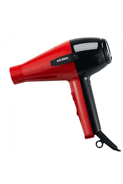 Elchim Alkim Hair Dryer - 2001, Red and Black, 1600.0 Watts