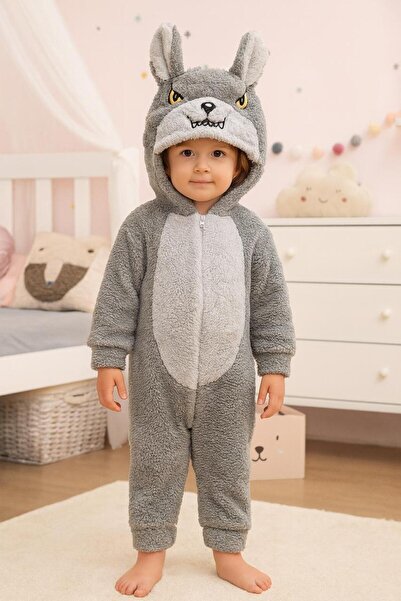 Bilge Trend Wolf Costume Girls boys unisex Welsoft plush Wolf sleeping bag