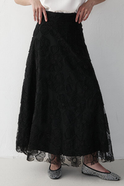 Melike Tatar Κεντημένη φούστα 32-3542