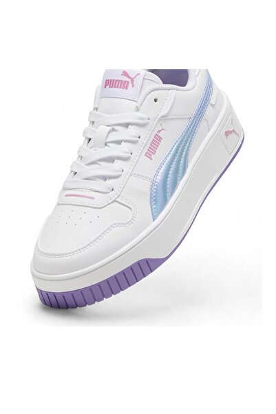 Puma Carina Street Bouncy Sky Jr-PUMA White-Lavender Alert Günlük Spor Ayakkabısı